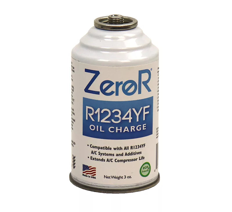 ZeroR® R1234YF Oil Charge Compressor Booster – DIY Parts, Inc ZeroR® R1234YF Oil Charge Compressor Booster – DIY Parts, Inc