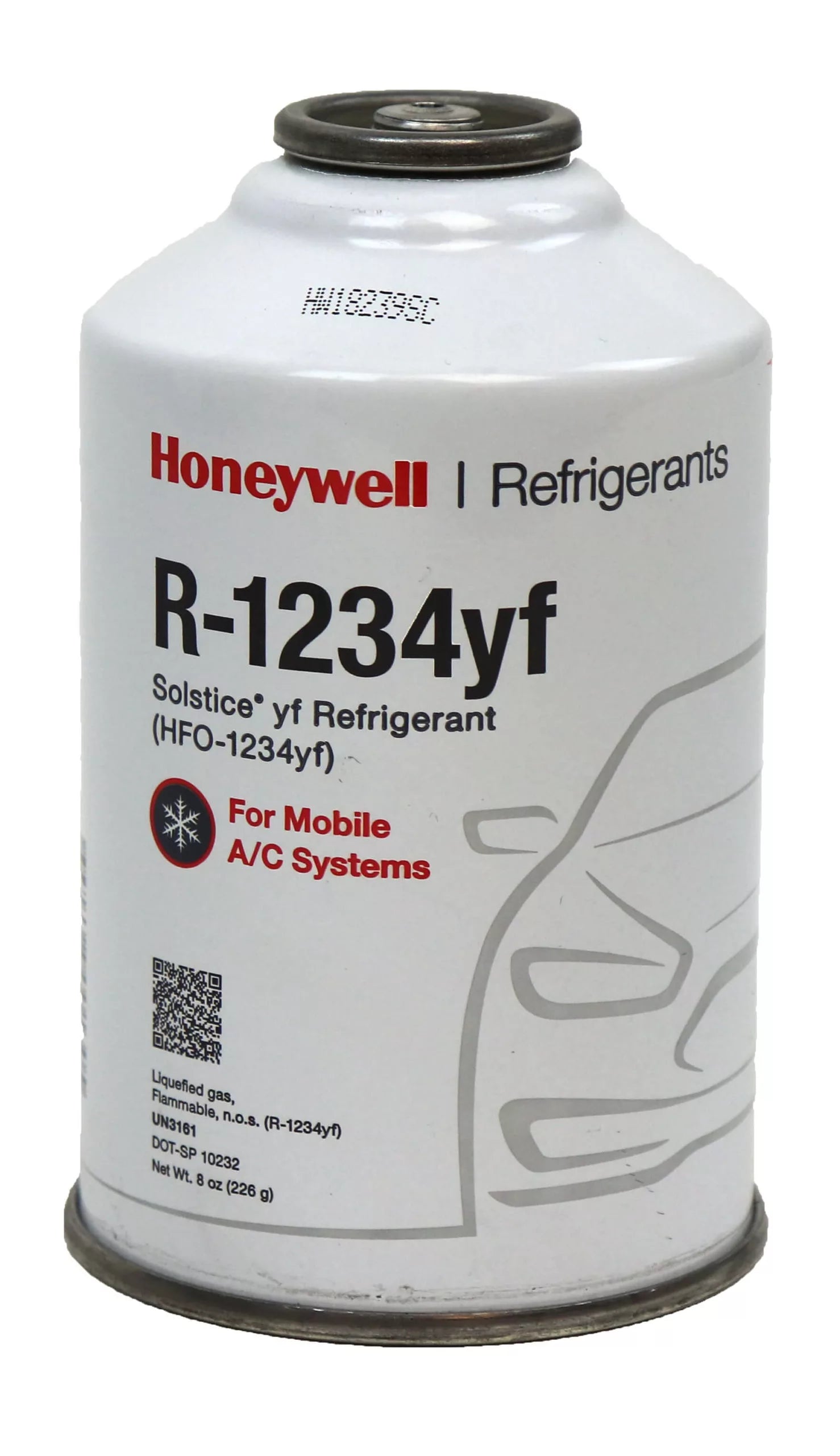ZeroR® R1234YF Top Off Kit | Genuine 8oz R1234YF Refrigerant (3 Cans) & 24" HD Brass Can Tap image 2