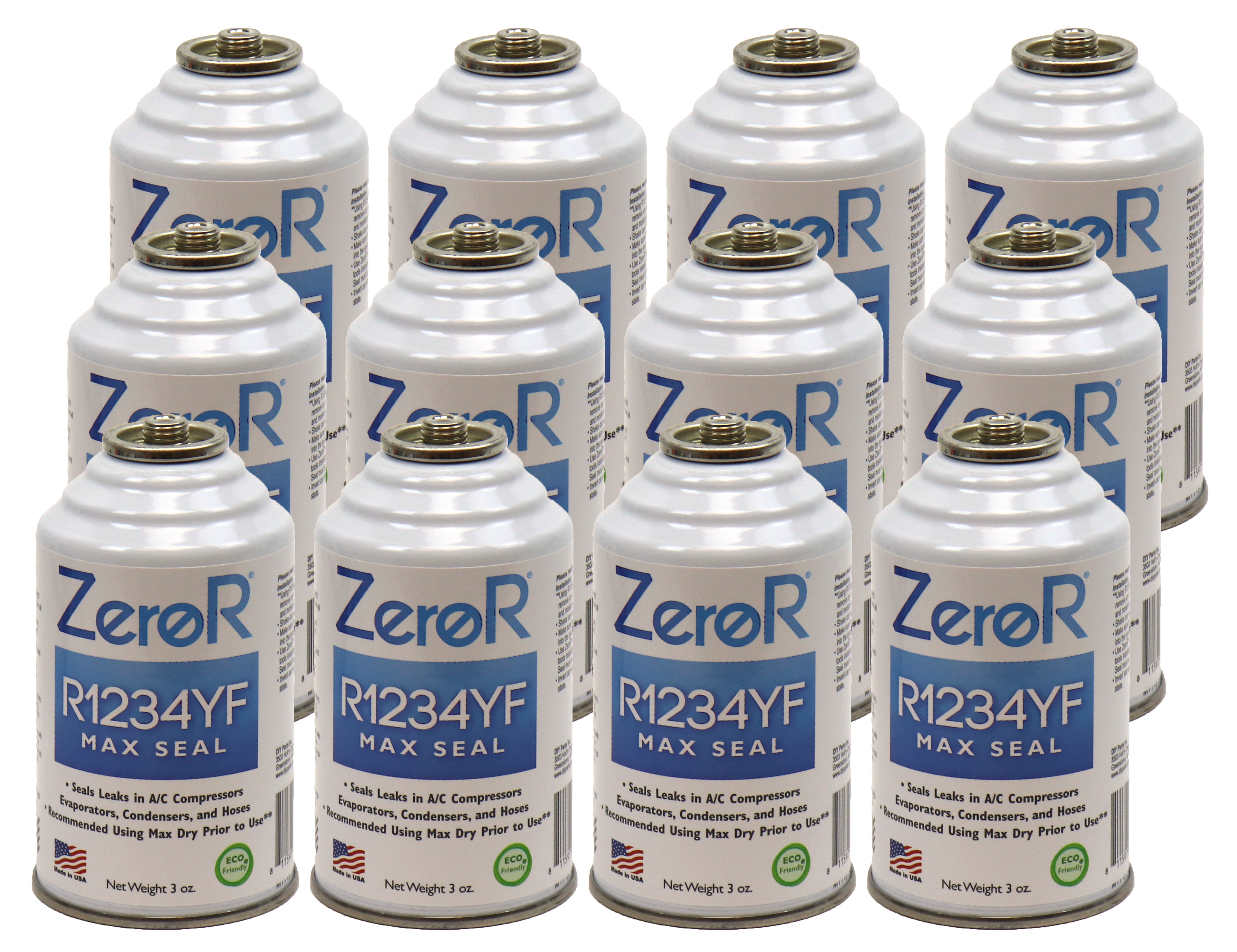 ZeroR® R1234YF AC MAX SEAL Leak Stop – DIY Parts, Inc
