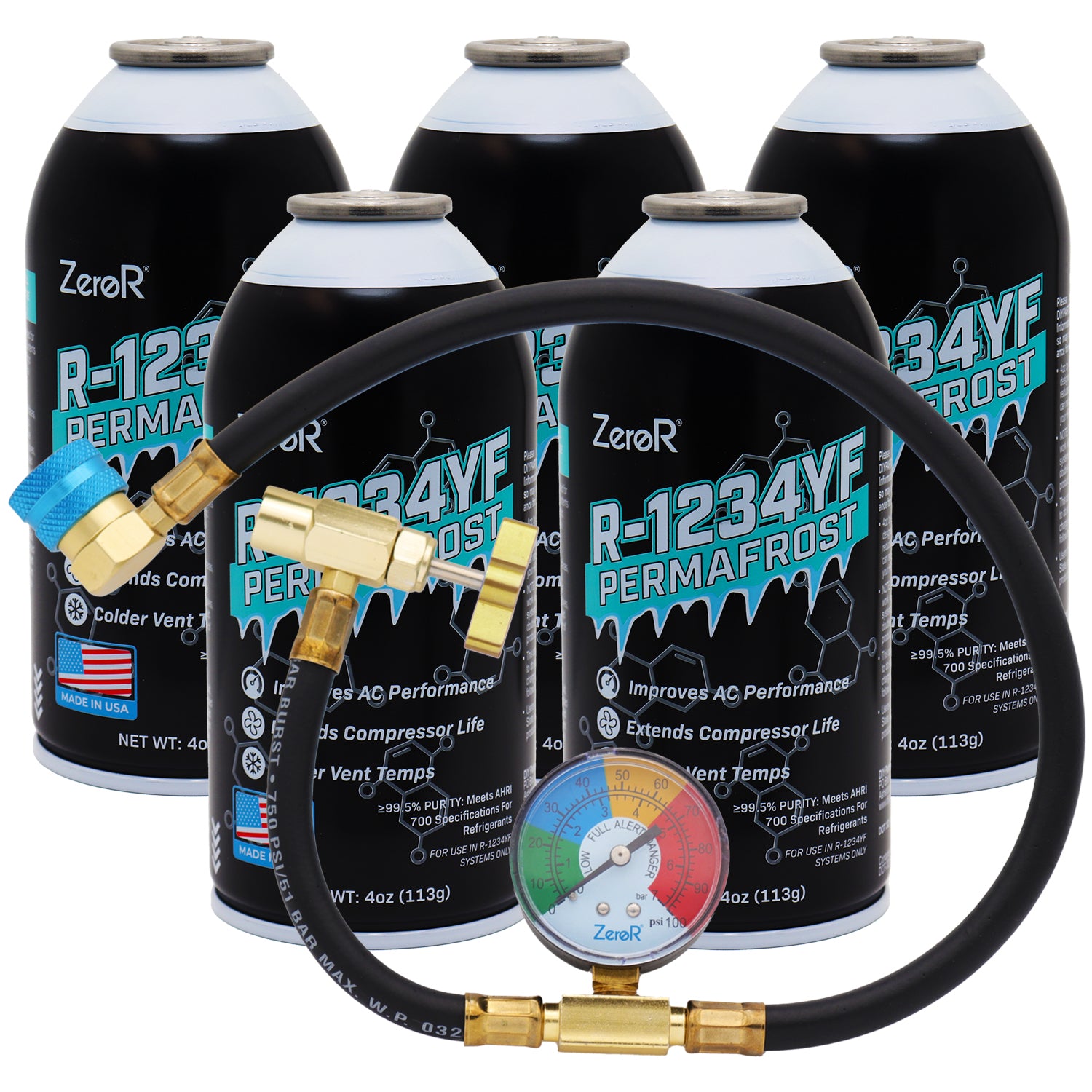 PowerPlay ALL THOSE YEARS メロハーAOR ZeroR® Permafrost for R1234YF AC Systems | Performance Booster