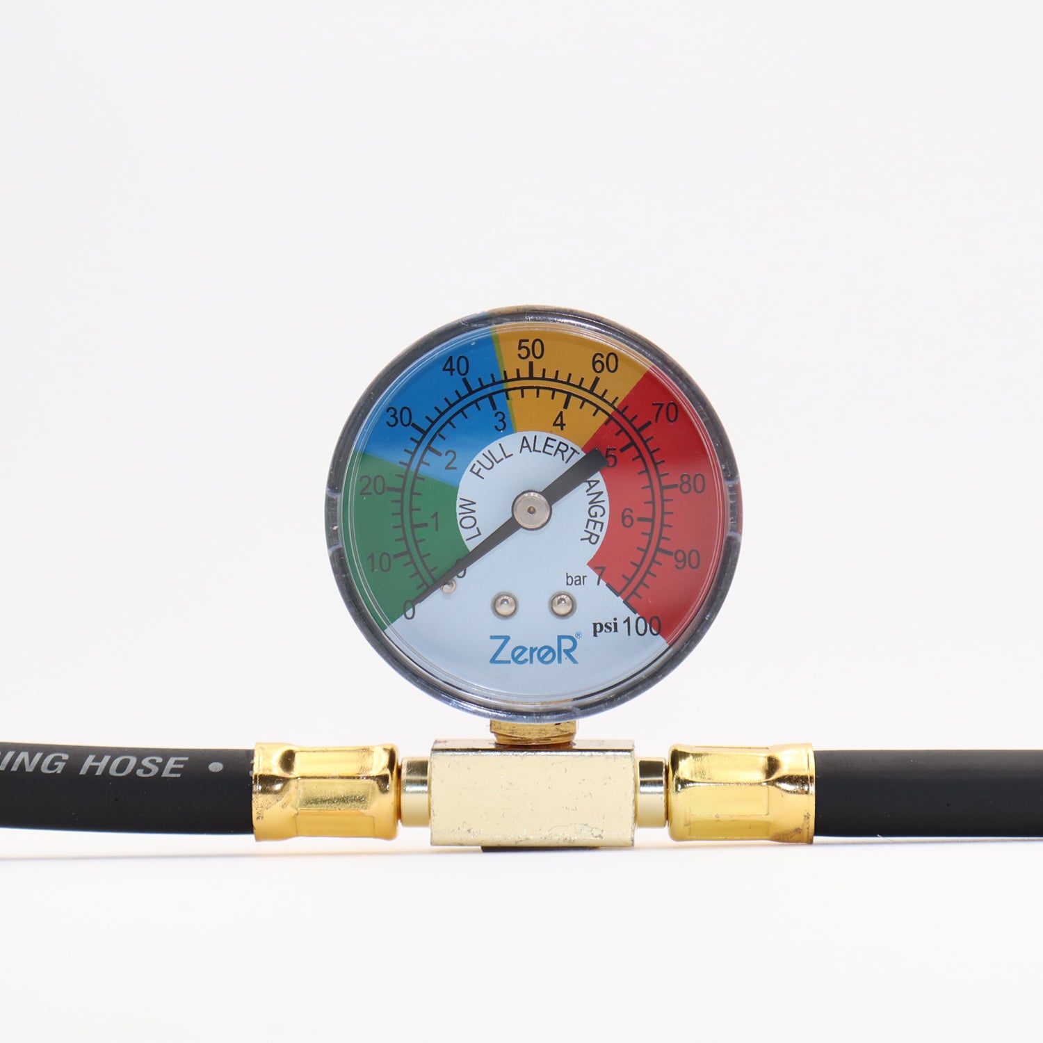 ZeroR® R1234YF Top Off Kit | Genuine 8oz R1234YF Refrigerant (3 Cans) & 24" HD Brass Can Tap image 1