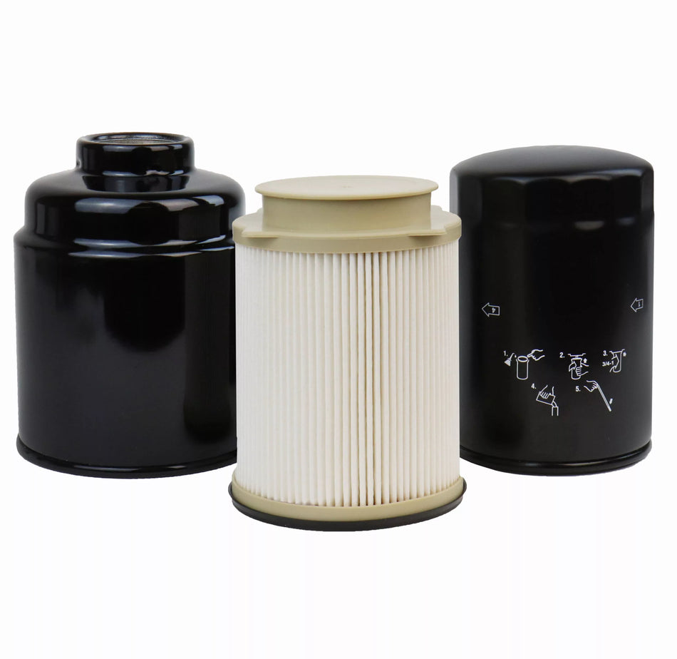 Diesly® Fuel & Oil Filter Water Separator for 6.7L RAM / Dodge Cummins Diesel 2013-2018 2500 3500 4500 image 0