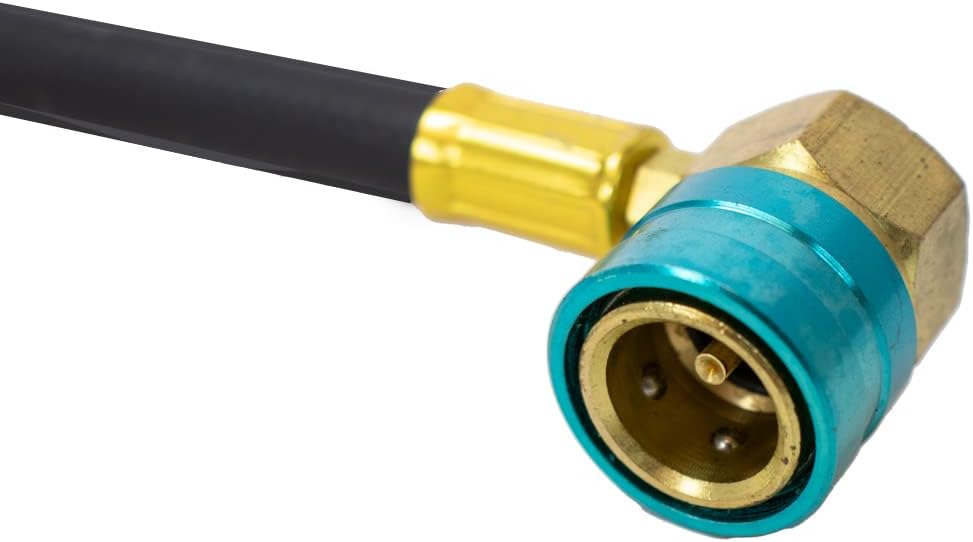 ZeroR® R134a Can to R1234YF Port HD Brass Can Tap with Gauge – DIY