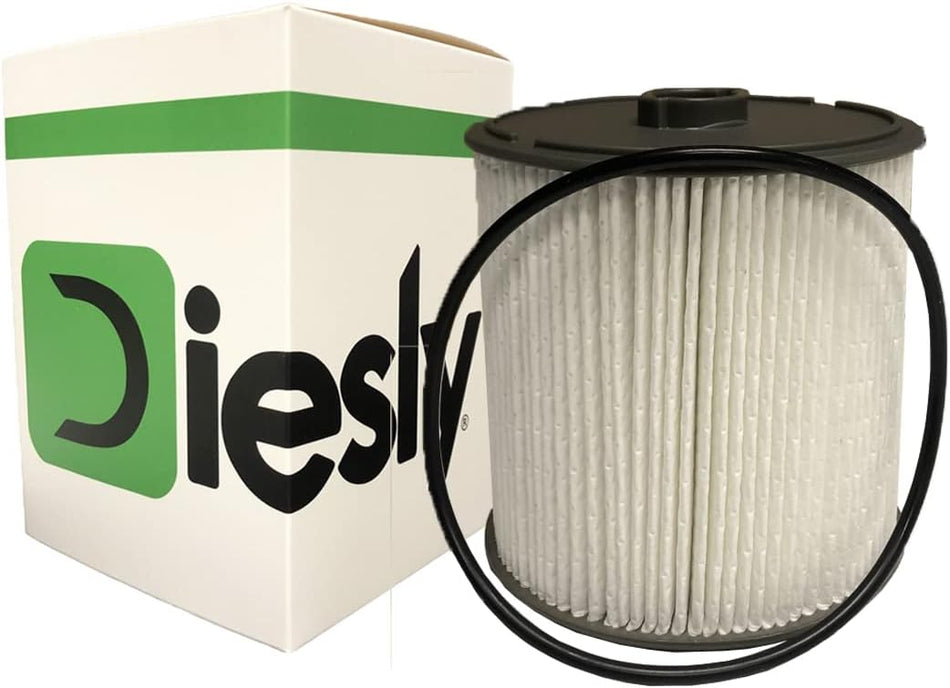 Filtro separador de agua y combustible diésel Diesly® de 6.7 L para Cummins, para camionetas RAM 2500 y 3500 (2019-2020). Montaje en bastidor trasero. Reemplaza: 68436631AA.