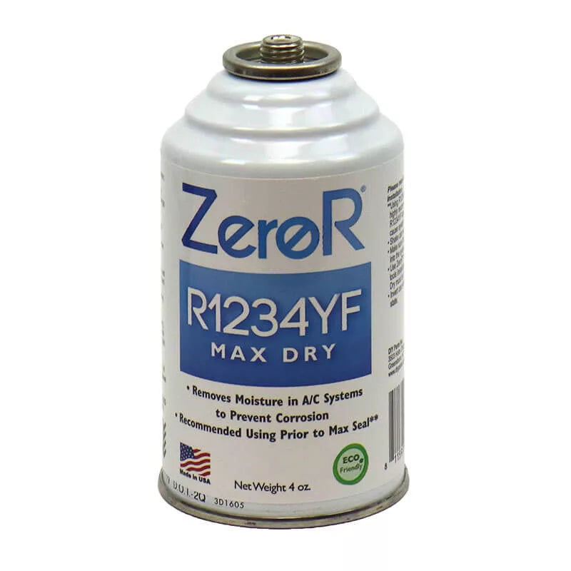 ZeroR® R1234YF MAX DRY AC Drying Agent - Prevents Rust & Corrosion - 1 Can image 0