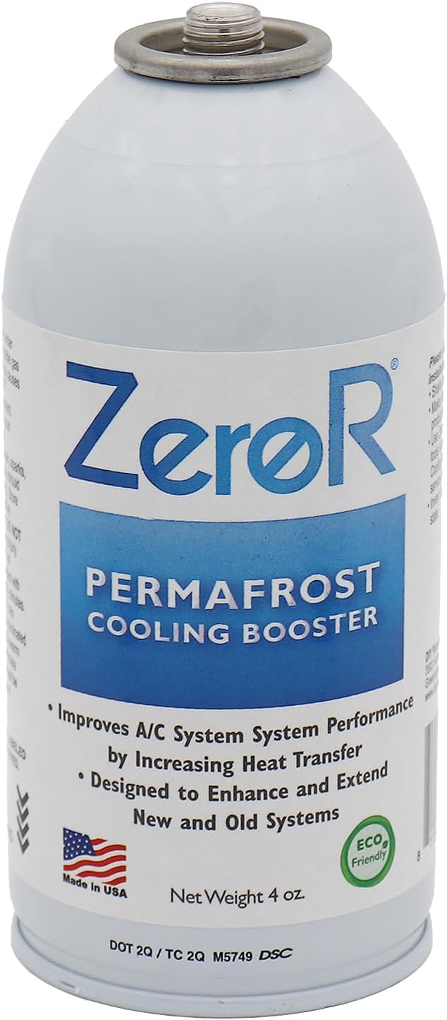 ZeroR® PERMAFROST AC Performance Booster for R134a & R12 Systems