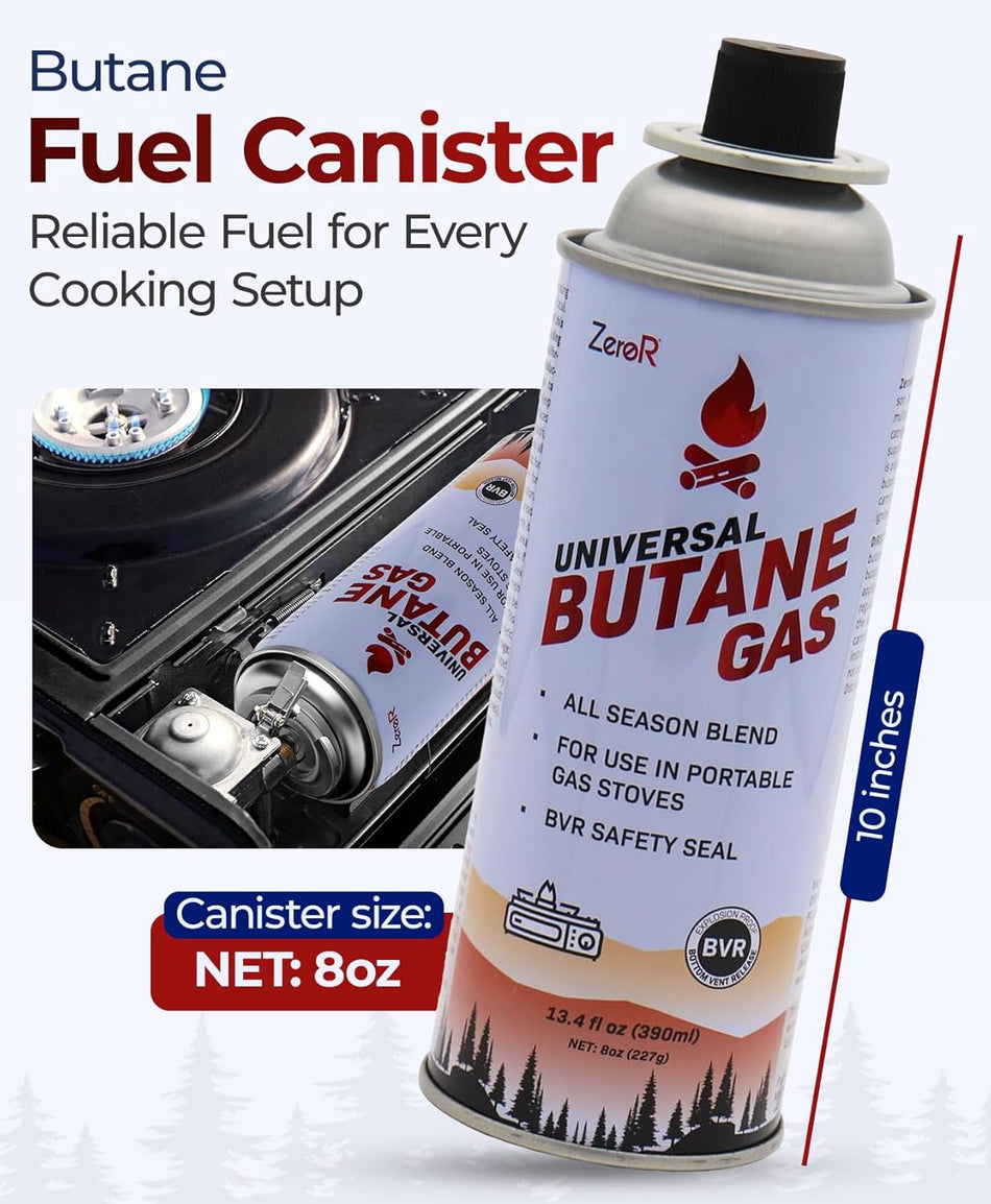ZeroR® Butane Fuel Canister Cartridge 13.4 fl oz (390 mL)