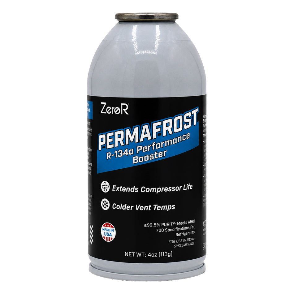 ZeroR® PERMAFROST AC Performance Booster for R134a & R12 Systems