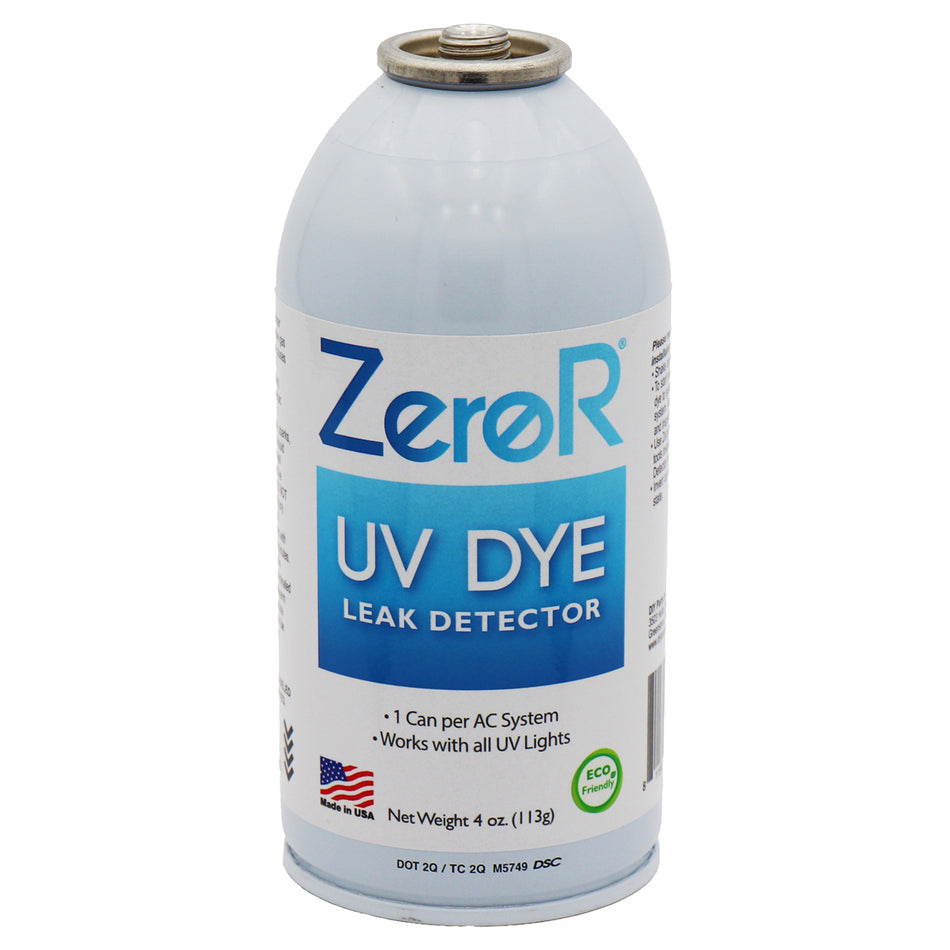 ZeroR® A/C UV Dye Leak Detector for R134a R12 R22