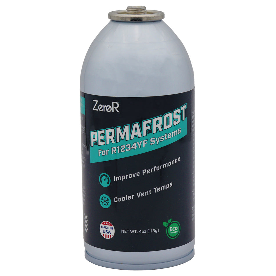 ZeroR® Performance Boost Kit for R1234YF MVAC Systems | 24" Charging Hose with Gauge | 3 Cans