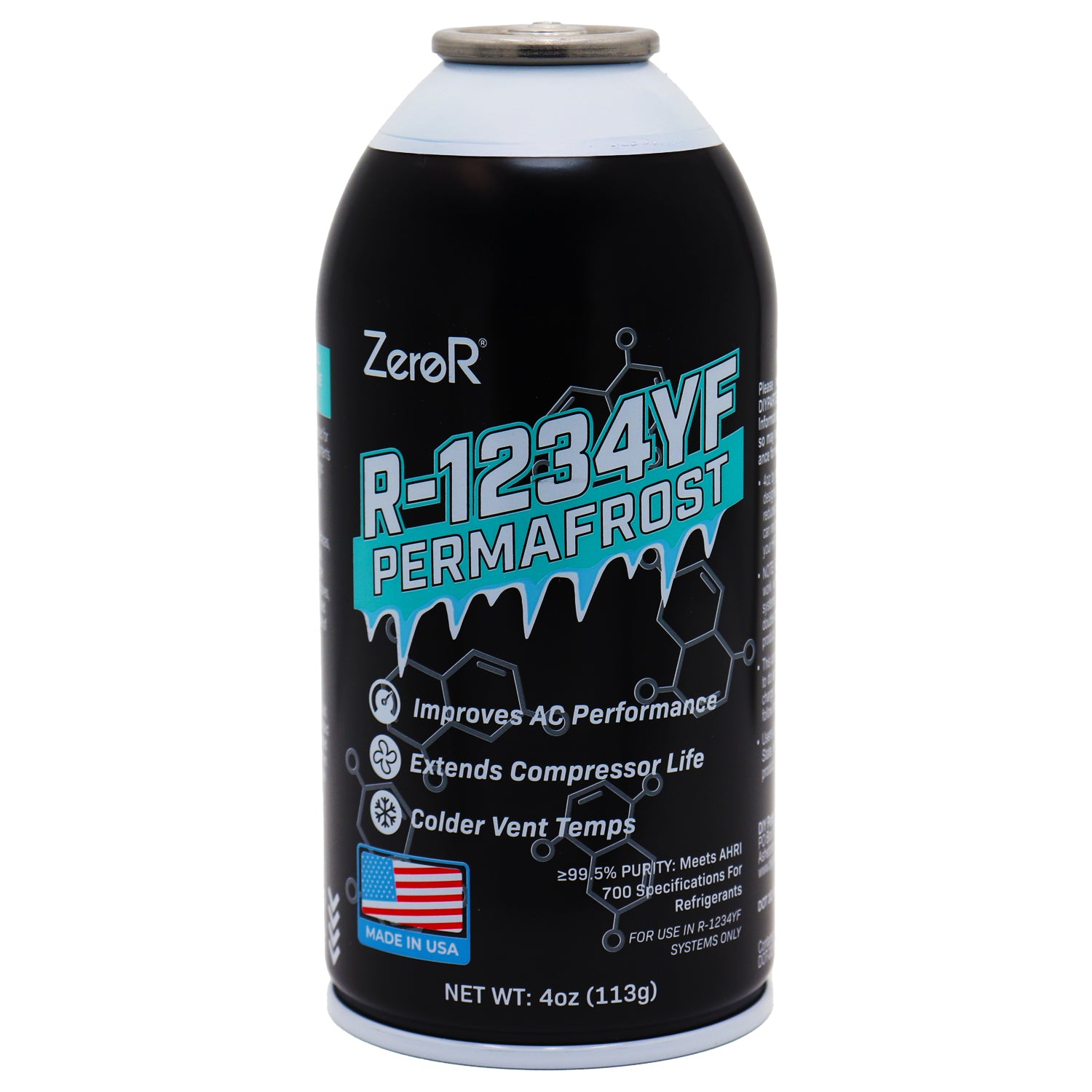 ZeroR® Permafrost for R1234YF AC Systems | Performance Booster