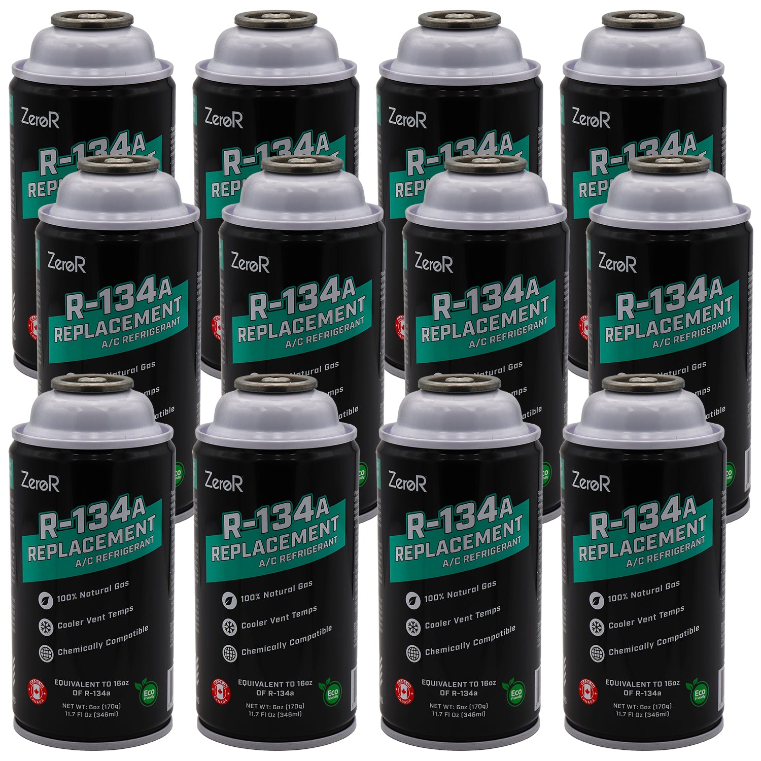 ZeroR® AC Refrigerant - R134a Replacement – DIY Parts, Inc