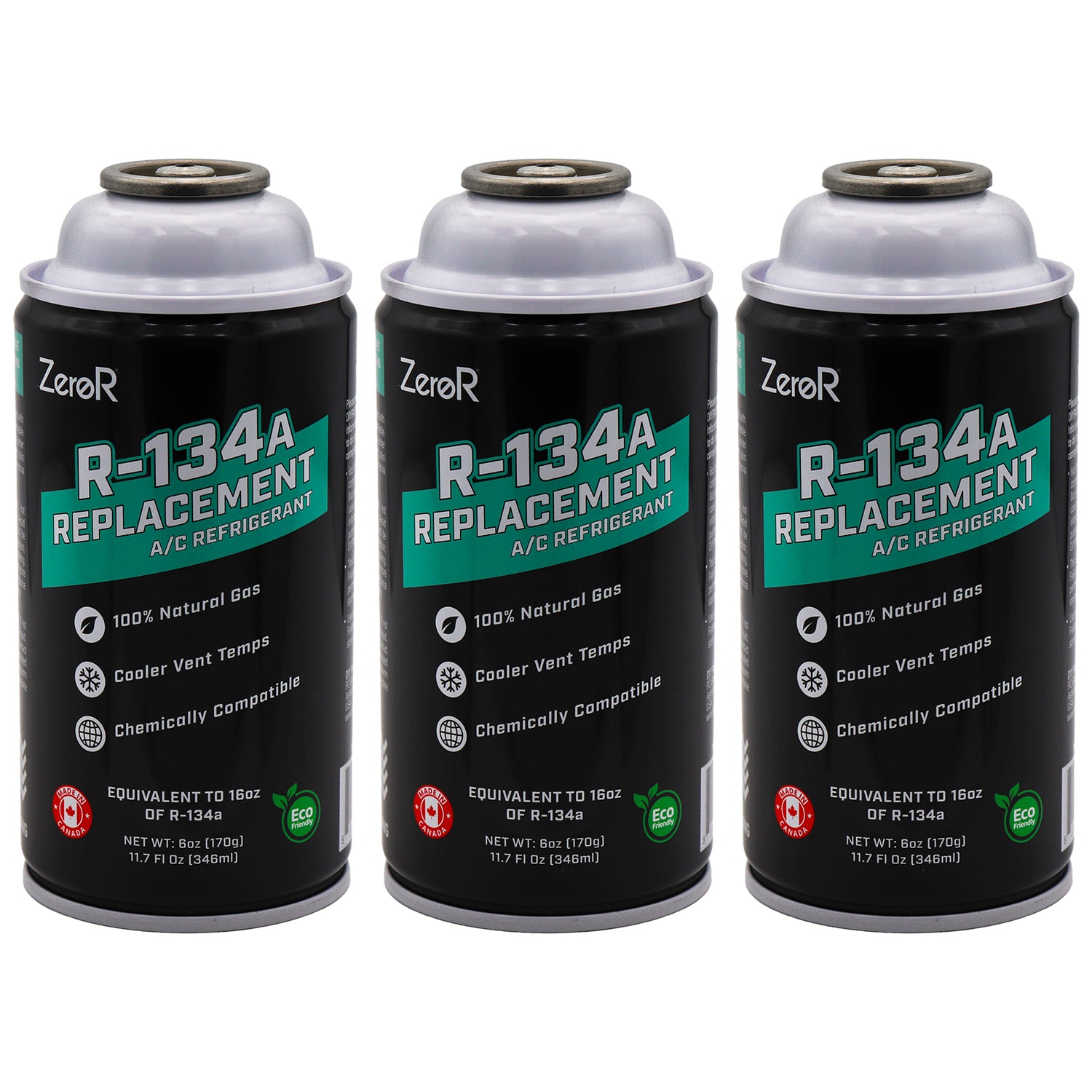 ZeroR® AC Refrigerant - R134a Replacement – DIY Parts, Inc