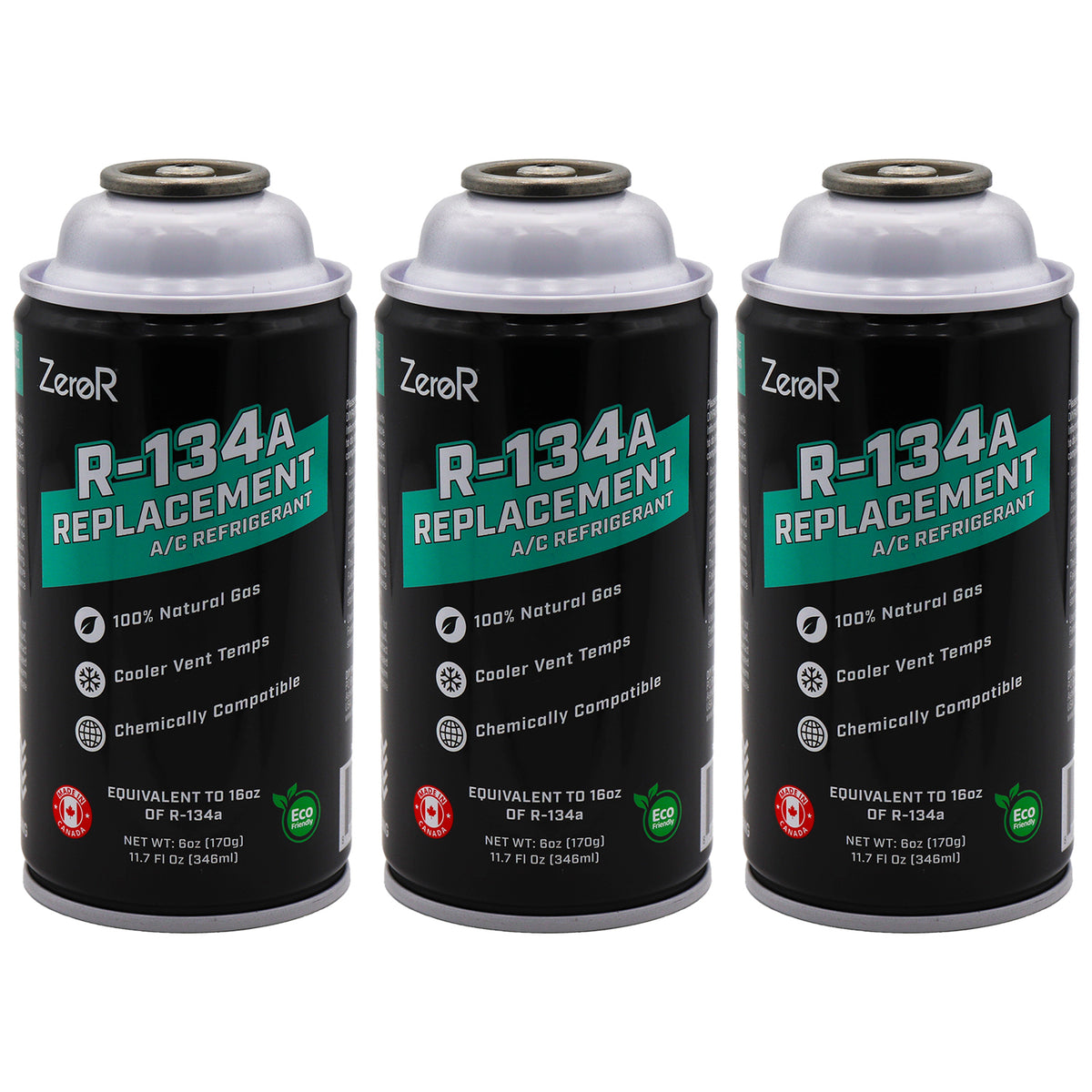 ZeroR® AC Refrigerant - R134a Replacement – DIY Parts, Inc