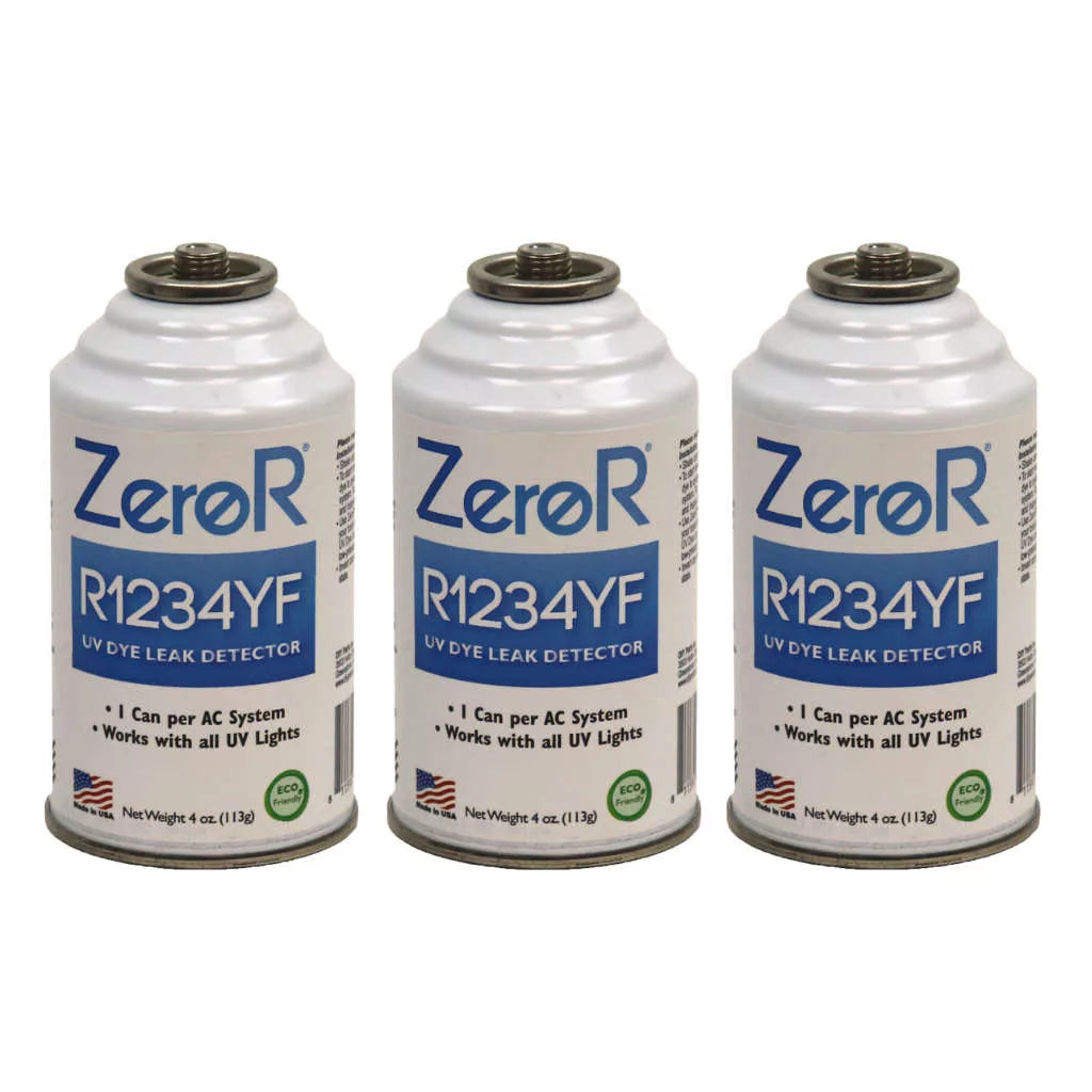 ZeroR® R1234YF UV Dye Leak Detector -3 Cans image 0