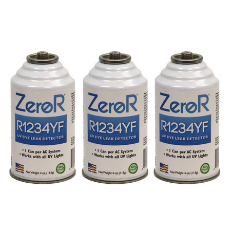 ZeroR® R1234YF UV Dye Leak Detector -3 Cans image 0