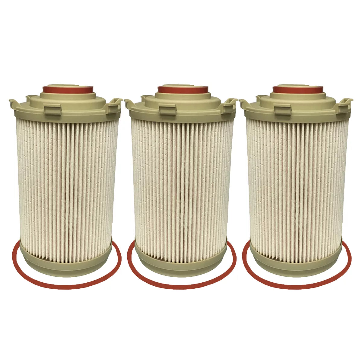 Diesly 6.7L Diesel Fuel Filter Replacement for 2007-2009 RAM 2500, 3500, 4500, 5500 - 3 Pack image 0